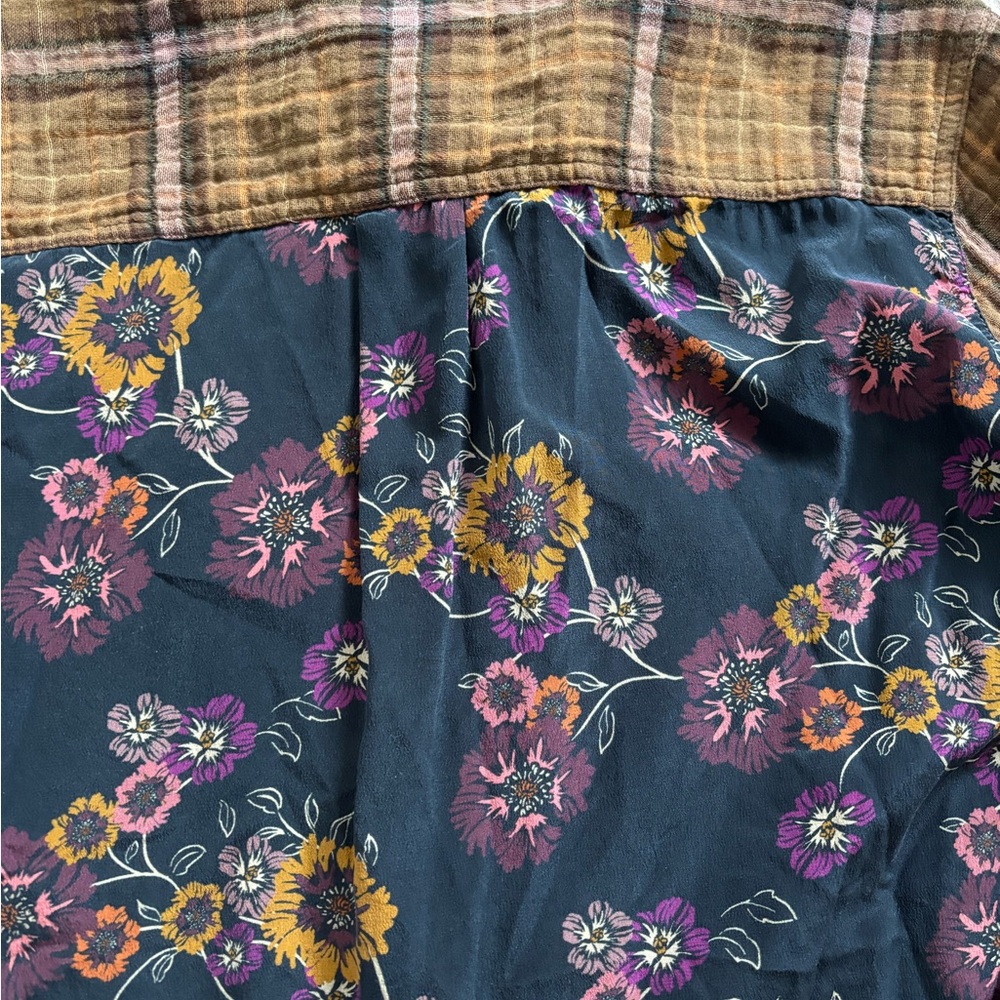 Johnny Was Workshop cotton button down size XS - image 8